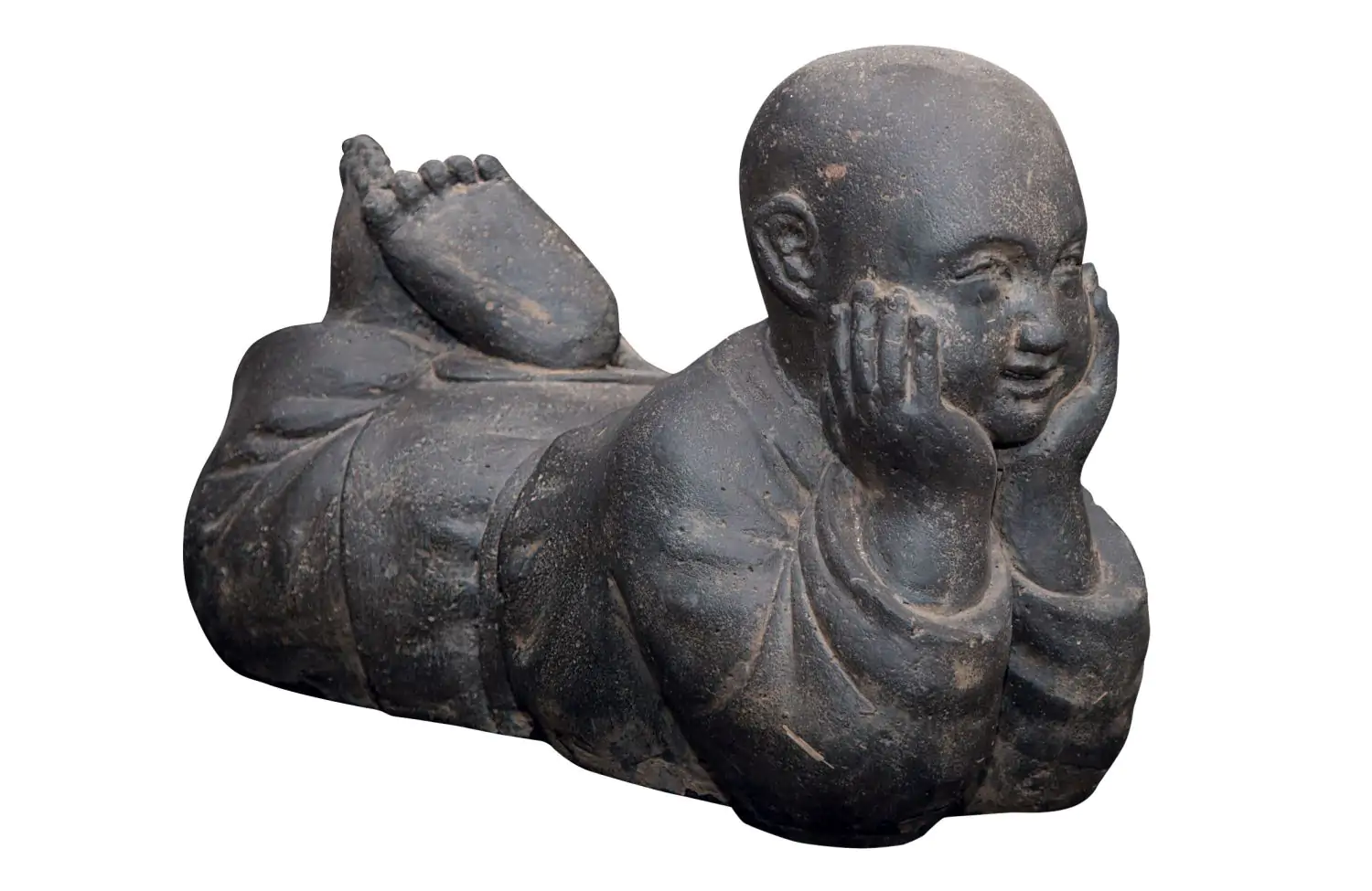  Product image 1 of the product “Lying monk, in the sizes from 25cm to 80cm, Antique finish ”